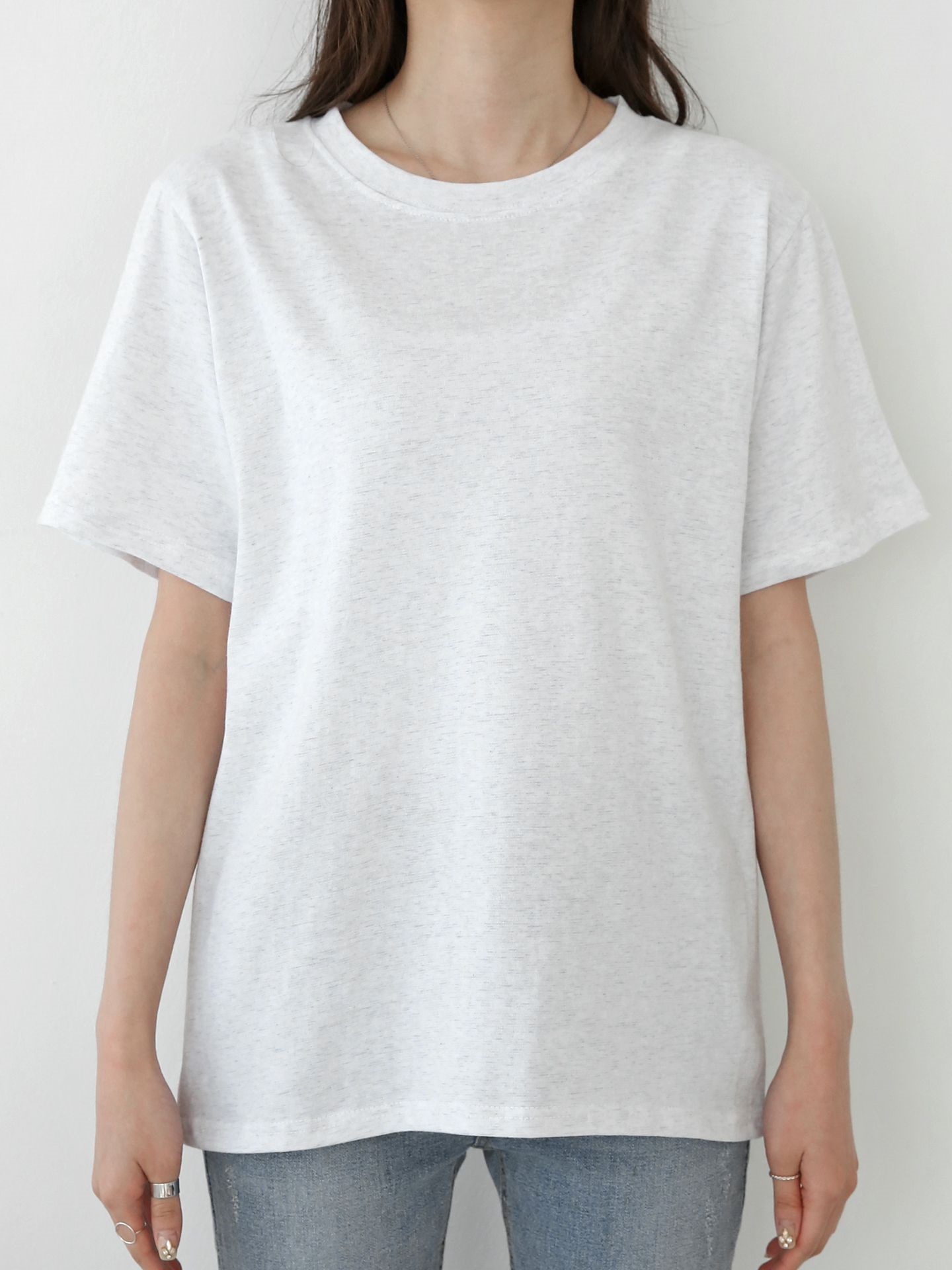 ラウンドネック半袖Tシャツ | 詳細画像4