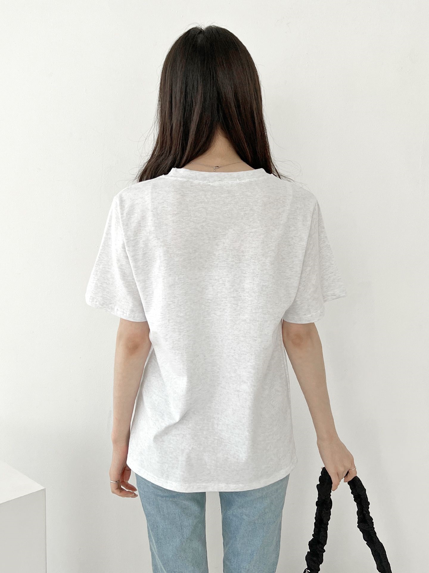 ラウンドネック半袖Tシャツ | 詳細画像7