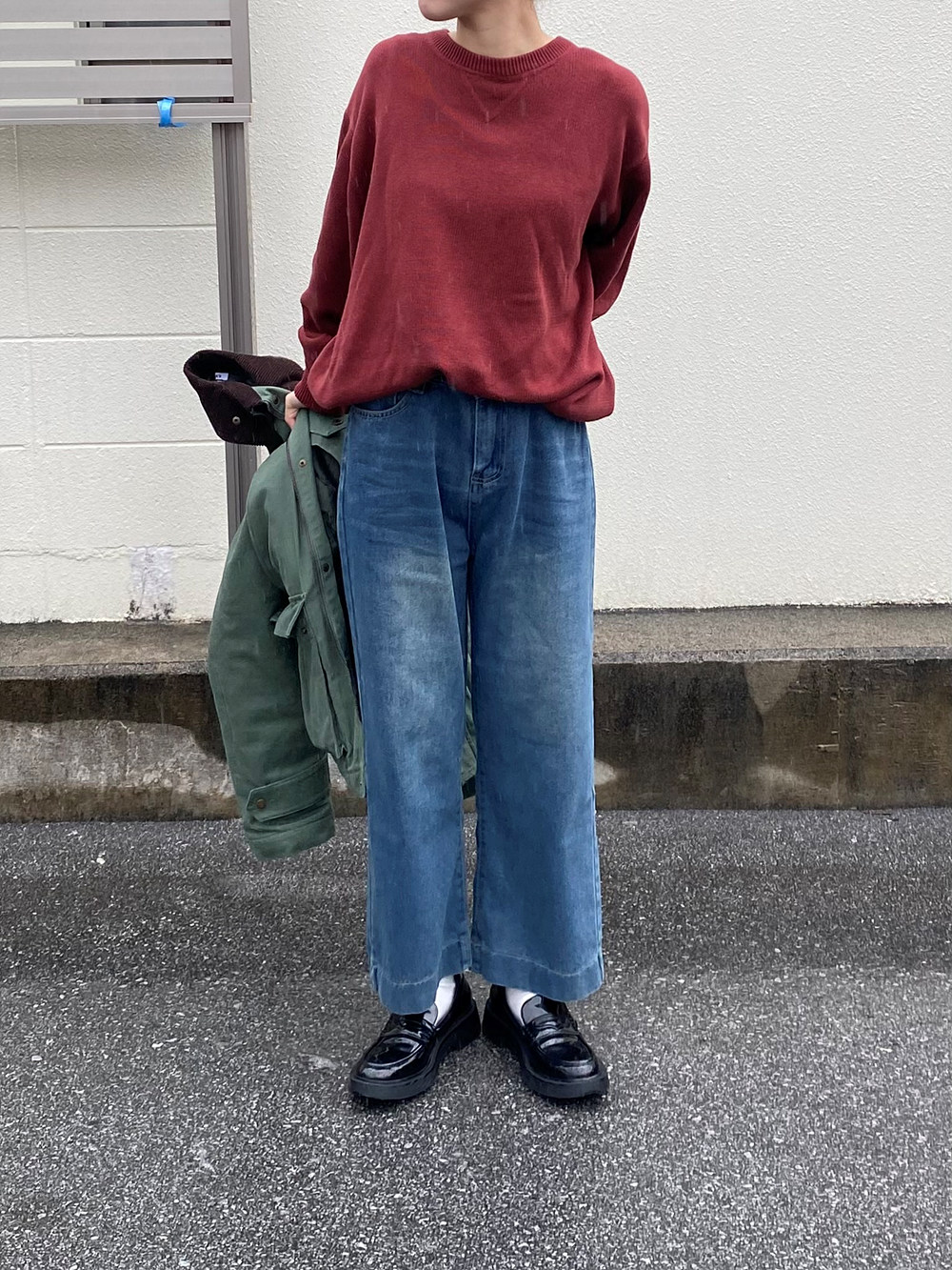 ベルト付ワイドデニムパンツ | 詳細画像3
