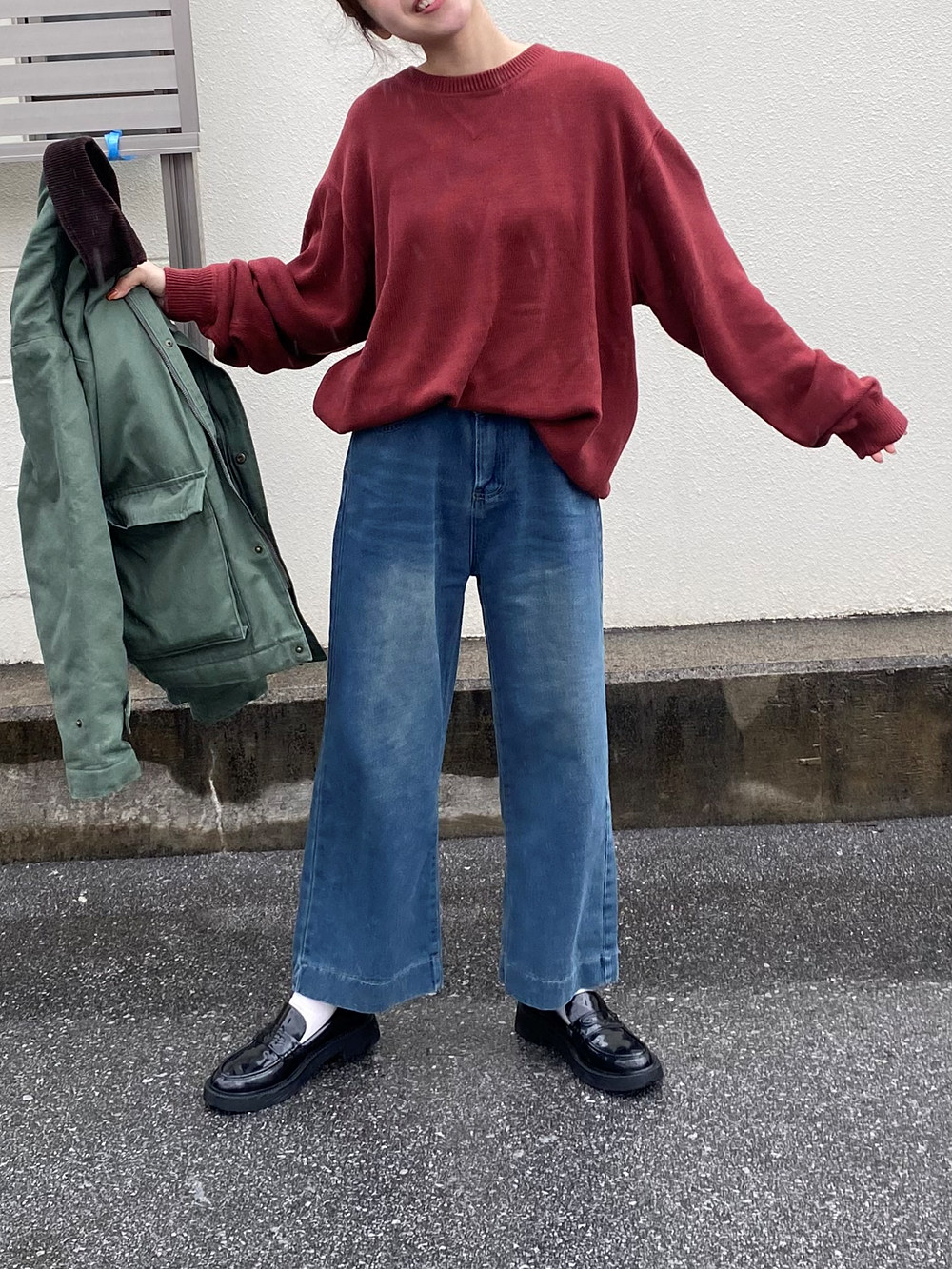 ベルト付ワイドデニムパンツ | 詳細画像4