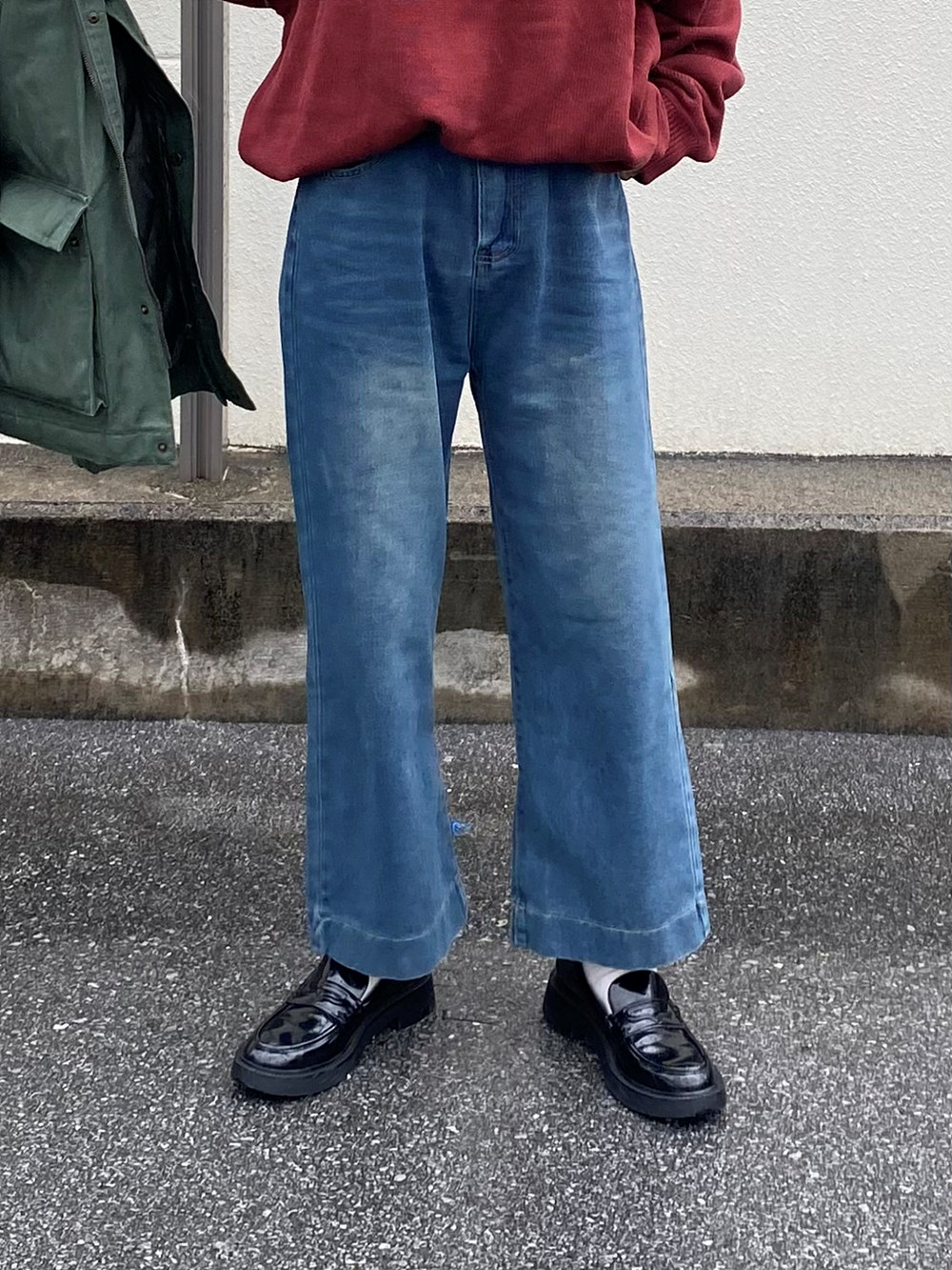 ベルト付ワイドデニムパンツ | 詳細画像5