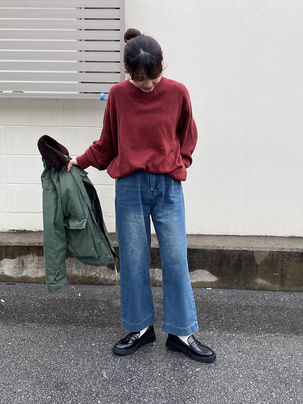 ベルト付ワイドデニムパンツ | 詳細画像6