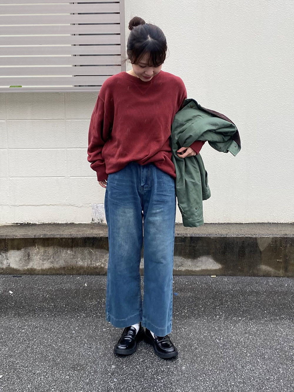 ベルト付ワイドデニムパンツ | 詳細画像8