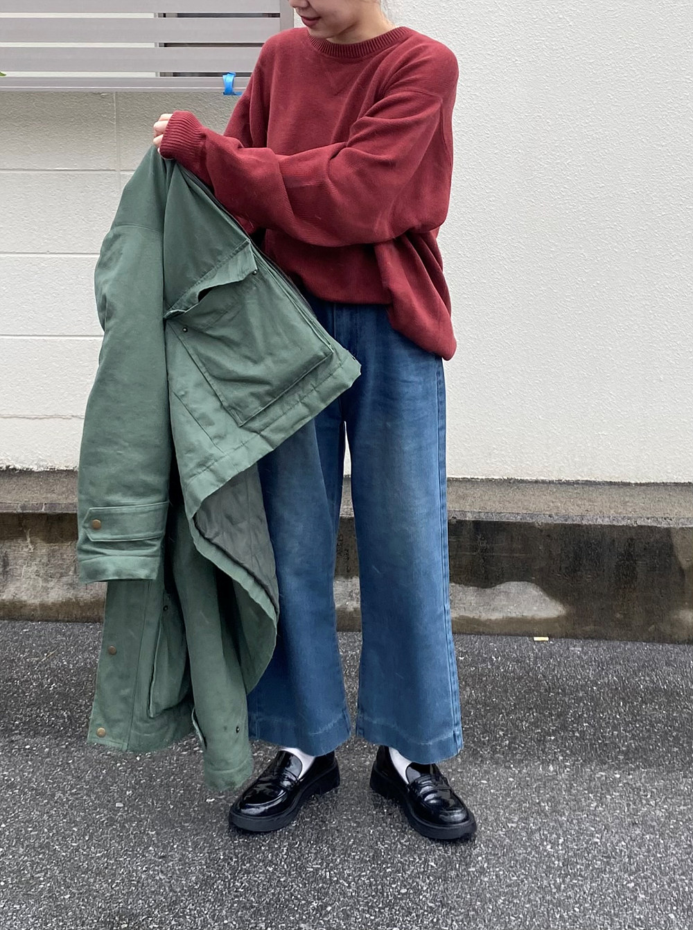 ベルト付ワイドデニムパンツ | 詳細画像11