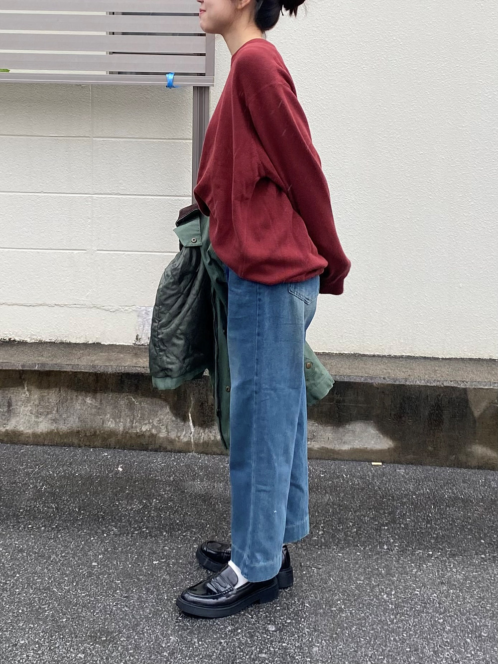 ベルト付ワイドデニムパンツ | 詳細画像12