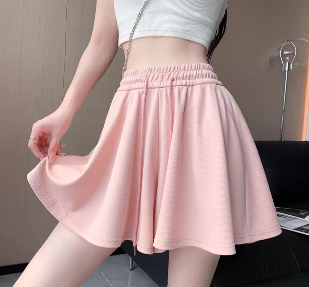ドロストリブフレアショートパンツ | レディースファッション