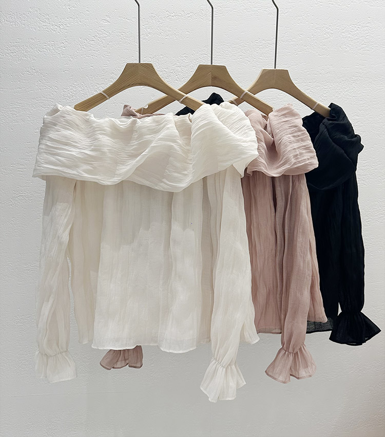 リンクルオフショルキャンディスリーブブラウス | 詳細画像21