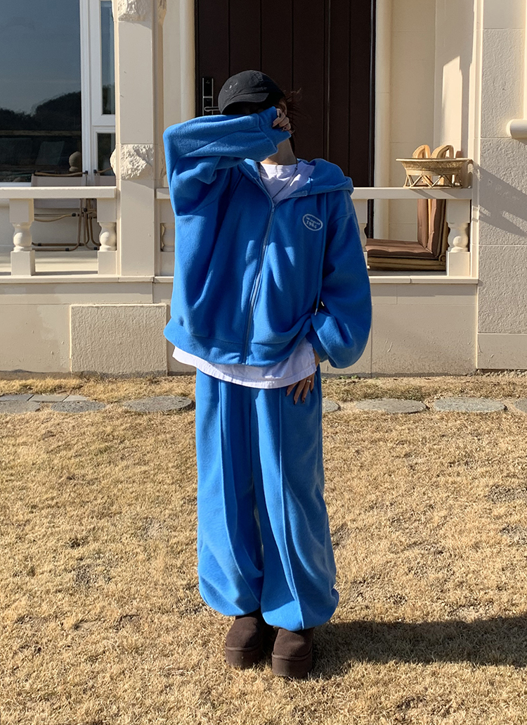 1984ロゴフリースジップパーカー&ジョガーパンツSET | レディース