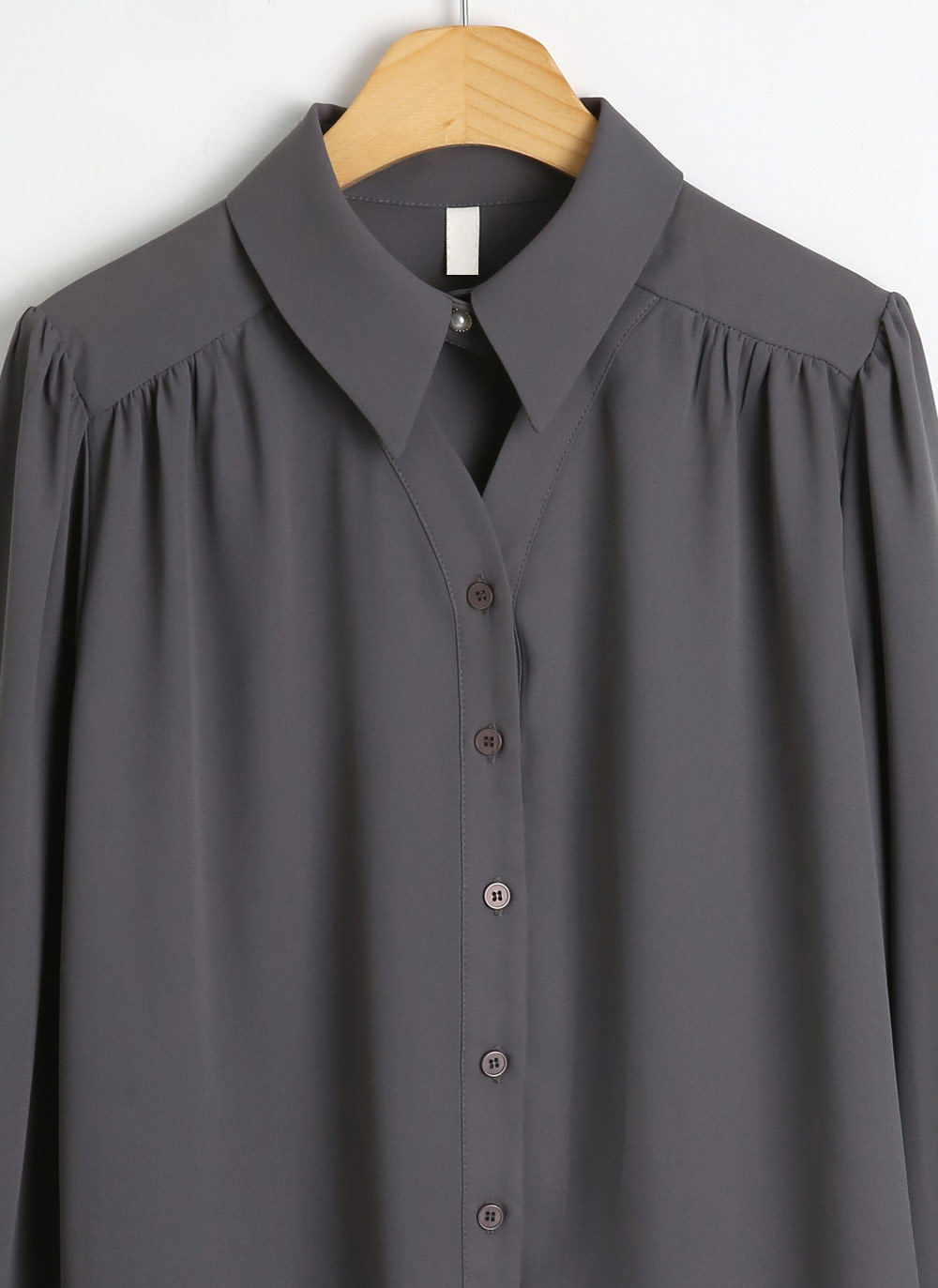 エコパールカットアウトカラーブラウス | 詳細画像19