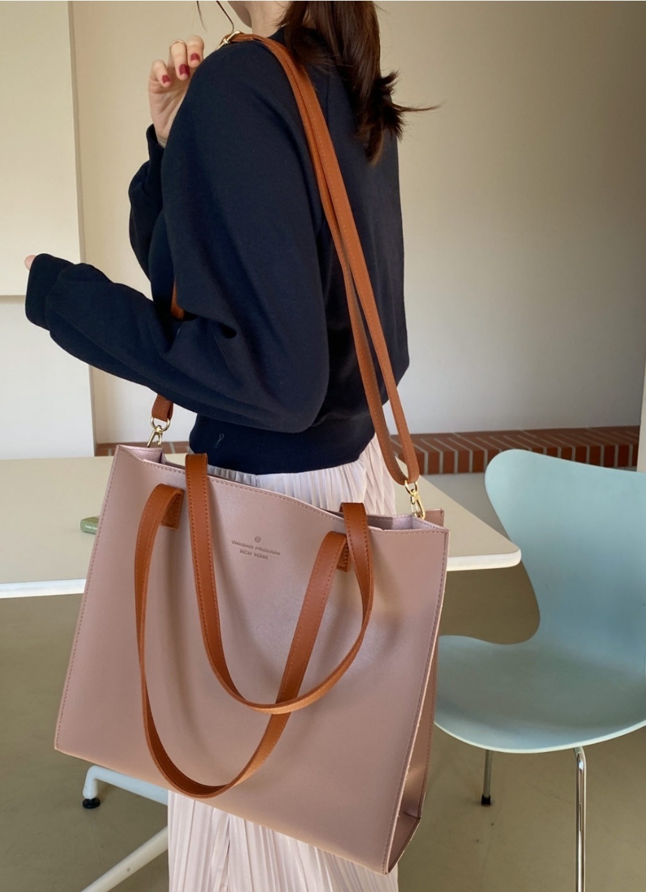 2WAY配色レタリングスクエアバッグ | 詳細画像8