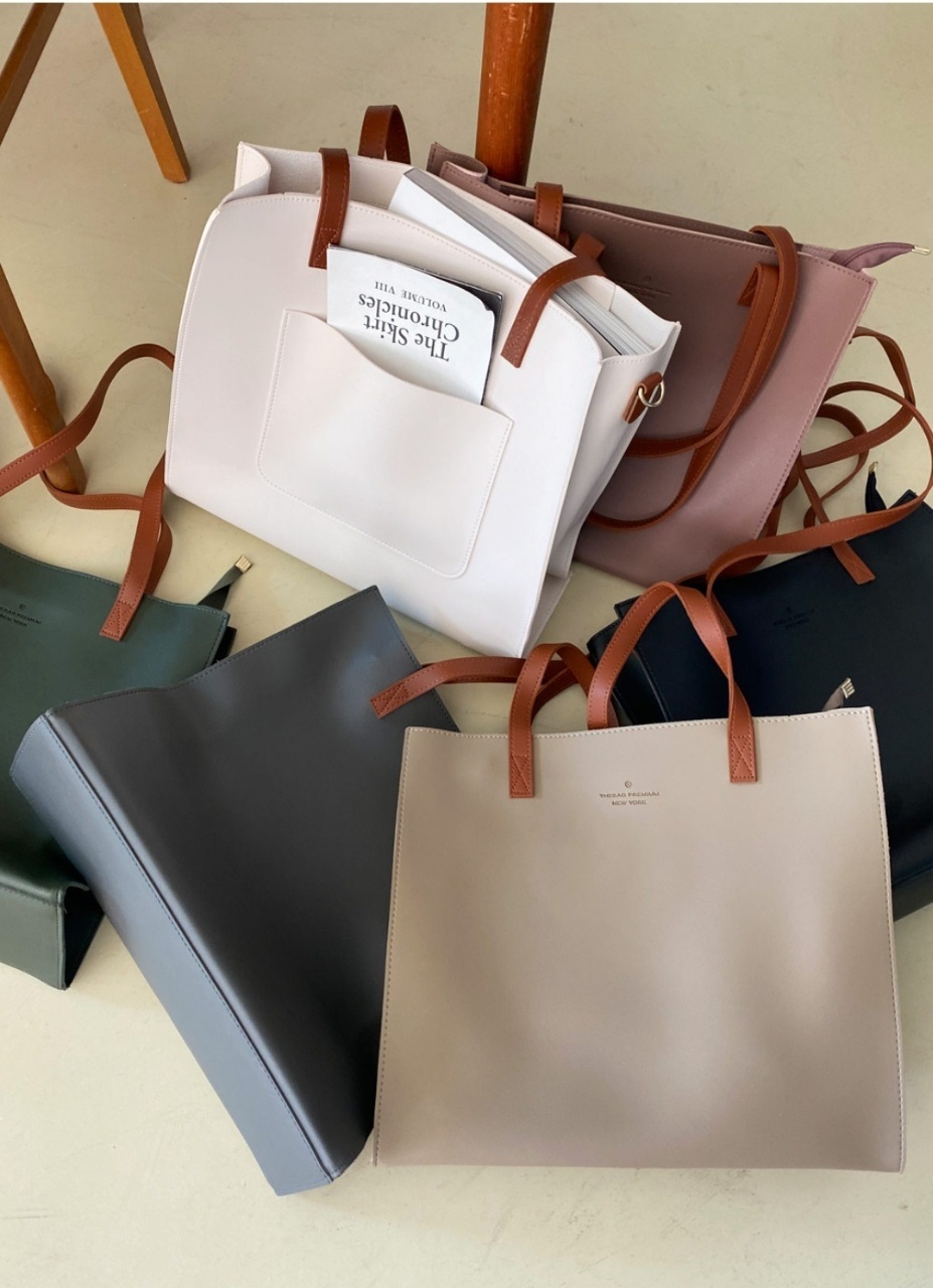 2WAY配色レタリングスクエアバッグ | 詳細画像9