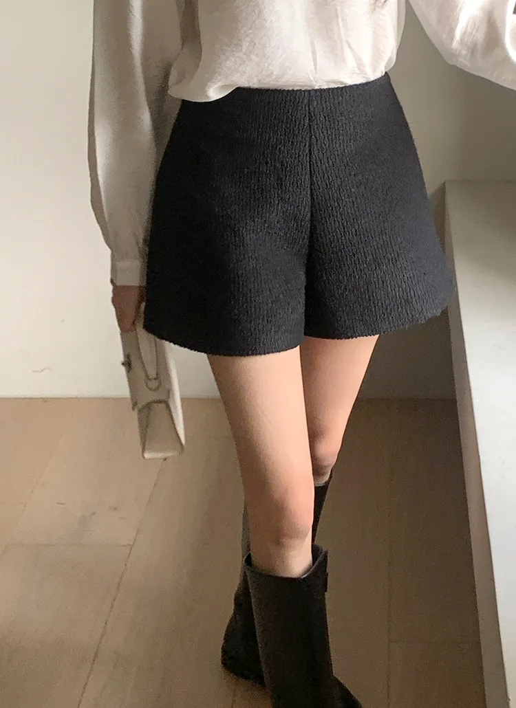 ウール混ツイードショートパンツ | cherrykoko | 詳細画像1