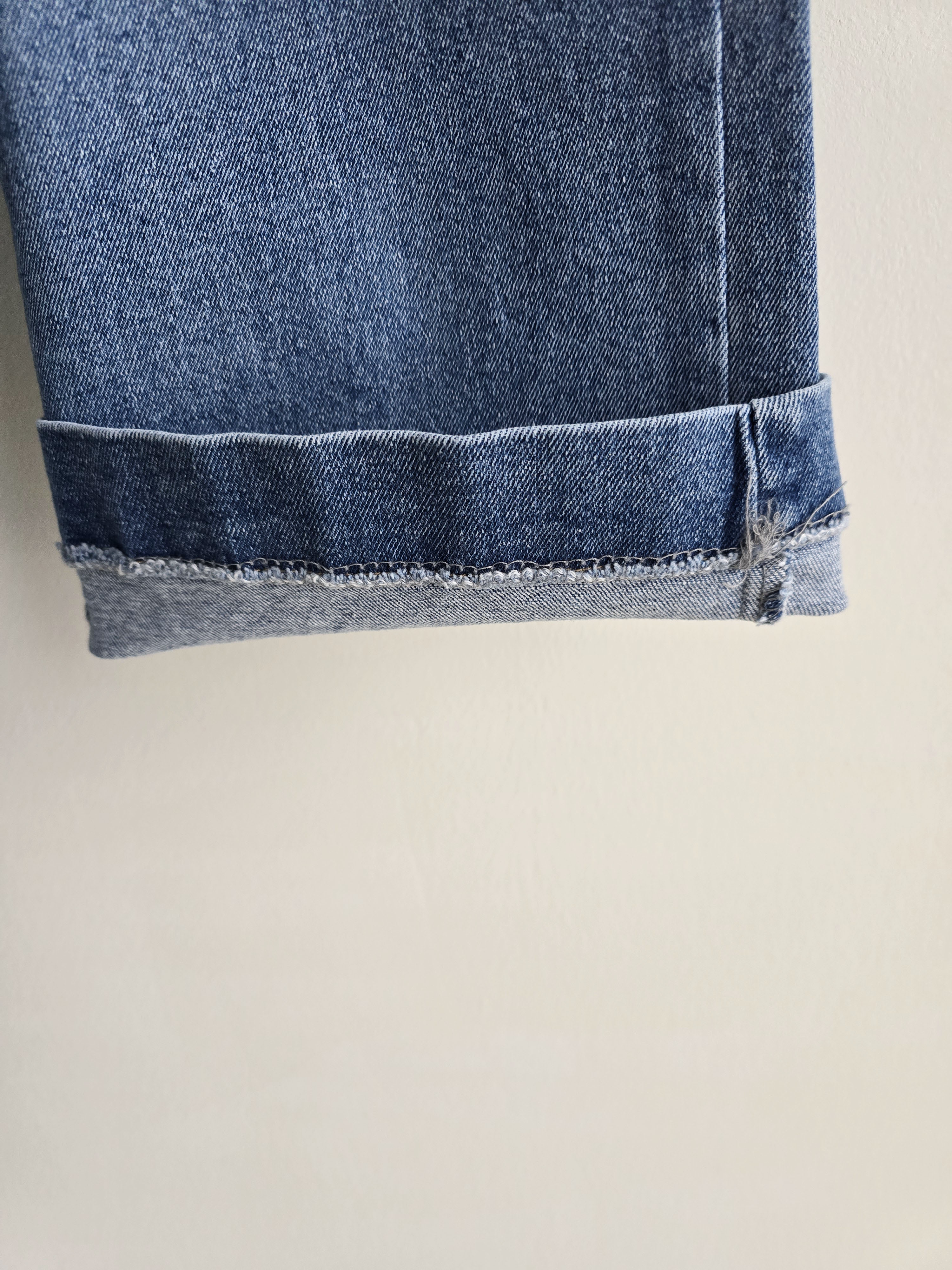 バック配色ポケットストレートデニムパンツ | 詳細画像15