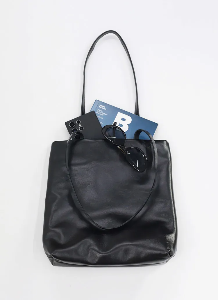 レザースクエアトートバッグ | whosbag | 詳細画像1