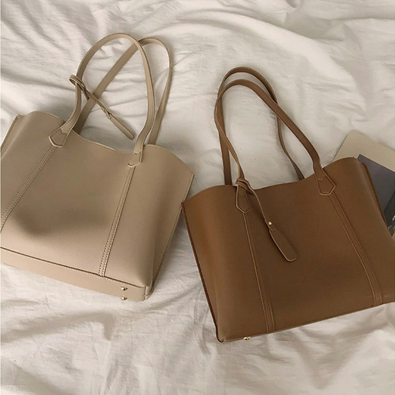 タグ付ステッチスクエアトートバッグ | 詳細画像9