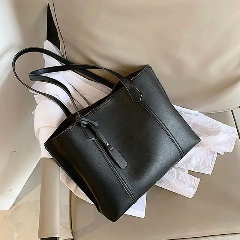 タグ付ステッチスクエアトートバッグ | 詳細画像13