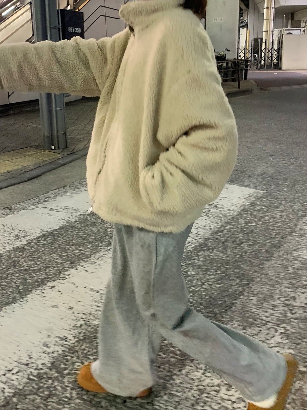 配色ドロストワイドスウェットパンツ | 詳細画像6