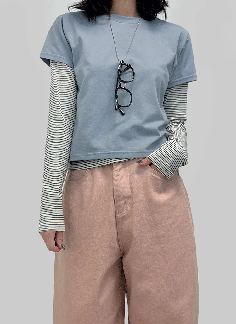 ルーズラウンドネック半袖Tシャツ | attem | 詳細画像1