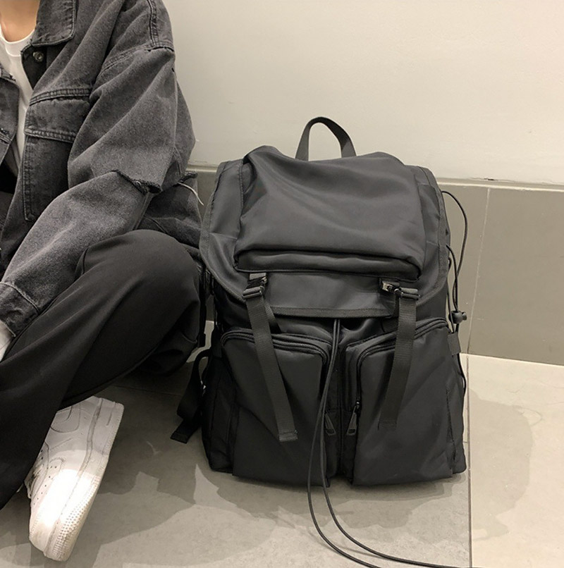 ベルトビッグポケットドローコードバックパック | 詳細画像4