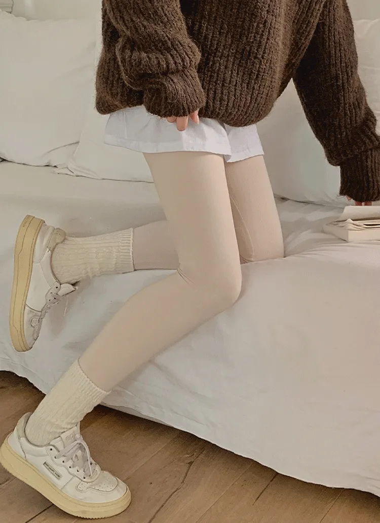 あったかピーチ起毛9分丈レギンスパンツ | hotping | 詳細画像1