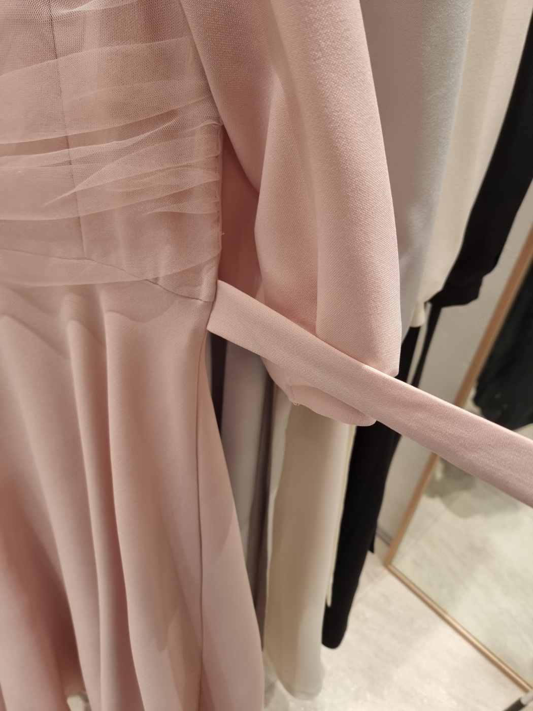 スクエアネックチュールリボンパフワンピース | 詳細画像21