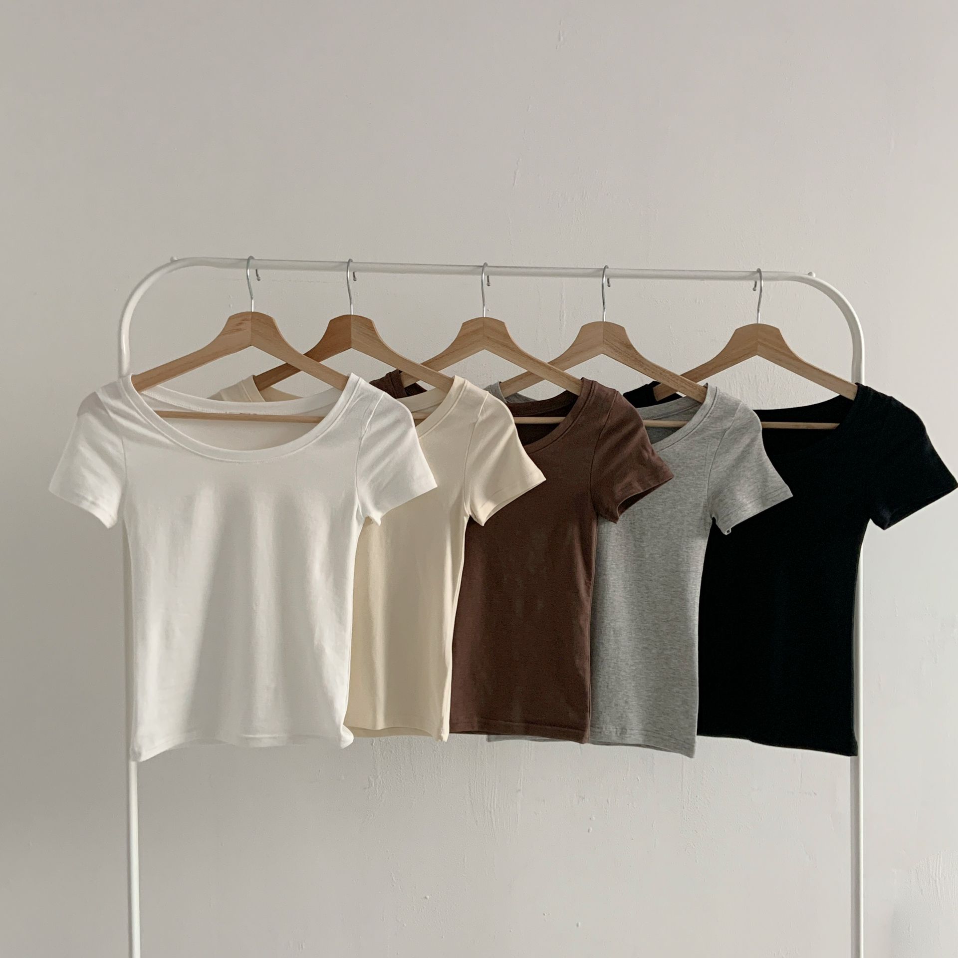 Uネック半袖Tシャツ | 詳細画像2