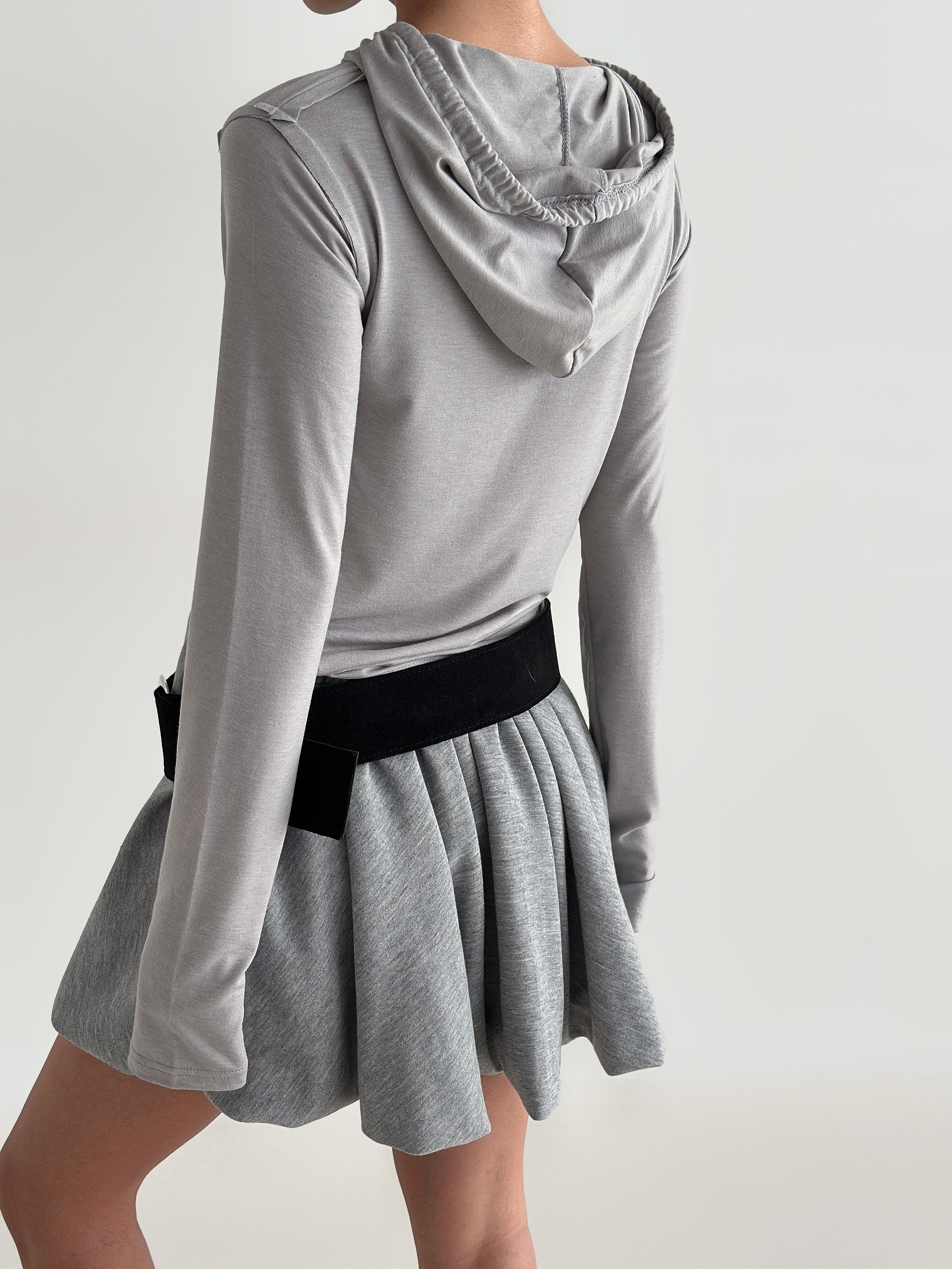 ラインショルダーフードTシャツ | 詳細画像5