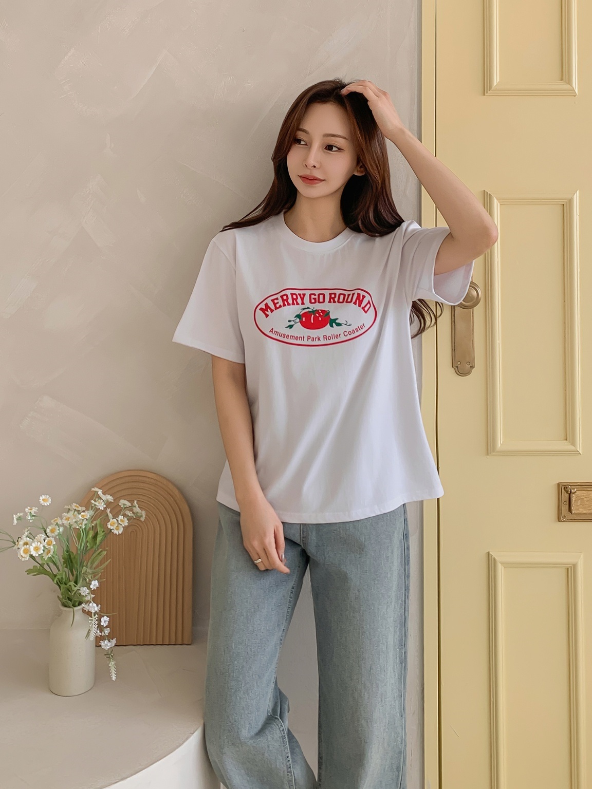 トマトプリント半袖Tシャツ | 詳細画像2