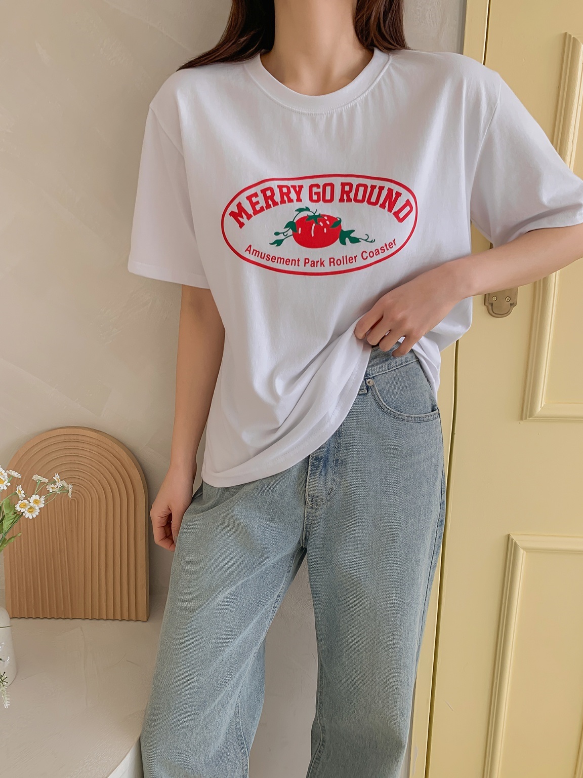 トマトプリント半袖Tシャツ | 詳細画像3