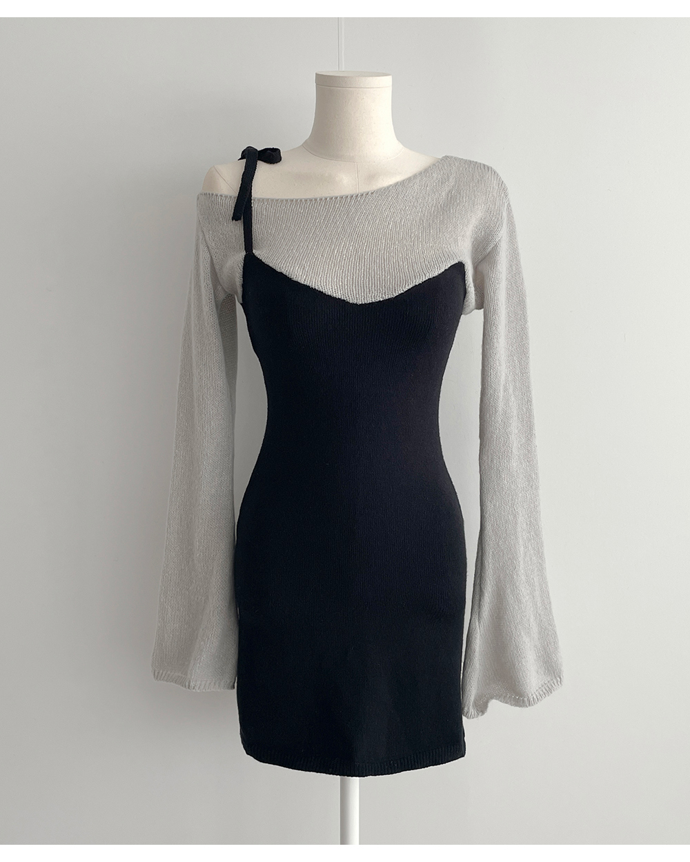 *再入荷*ワンショルダーレイヤード風ワンピース | 詳細画像14