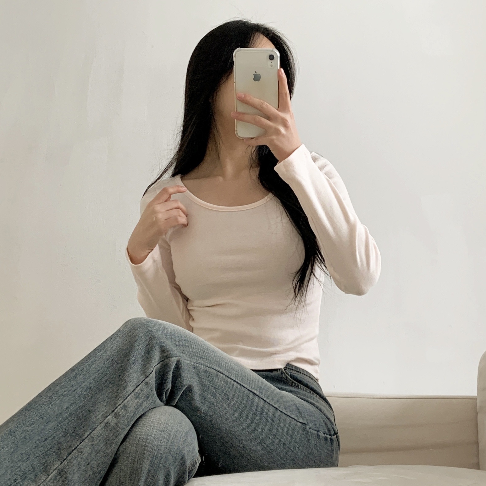 ワイドネックスリム長袖Tシャツ | 詳細画像21