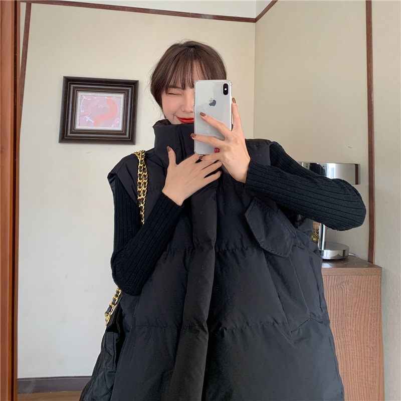 2WAYルーズ中綿ベスト | 詳細画像4