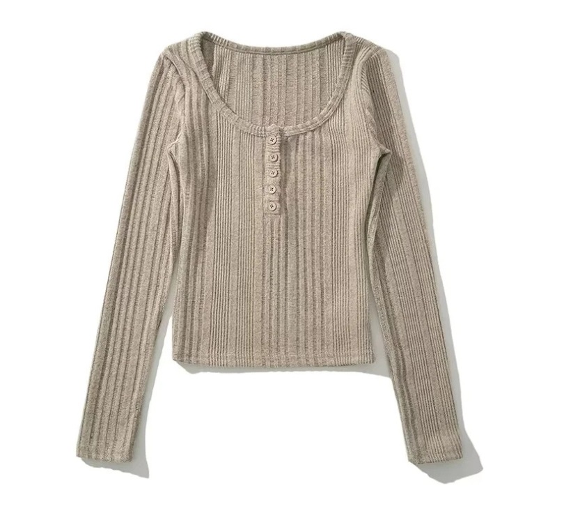 起毛ヘンリーネックリブTシャツ | 詳細画像12