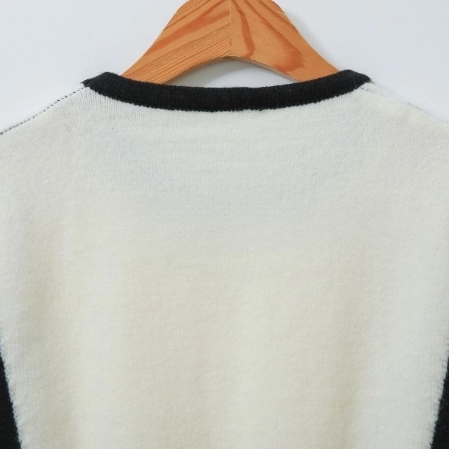 ウール混ボタン配色ニットベスト | 詳細画像19