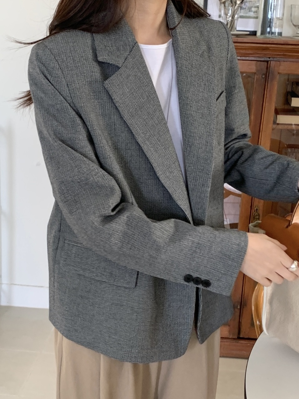 チェックテーラードジャケット | 詳細画像2