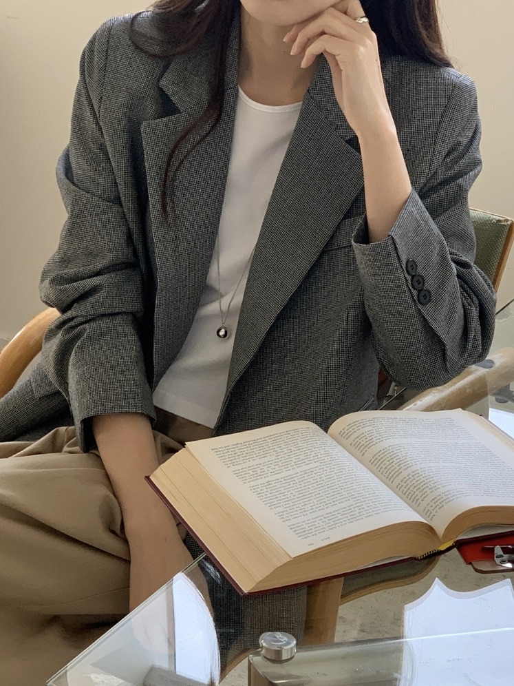 チェックテーラードジャケット | 詳細画像3