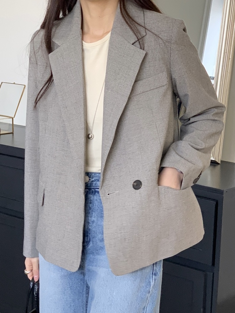 チェックテーラードジャケット | 詳細画像14