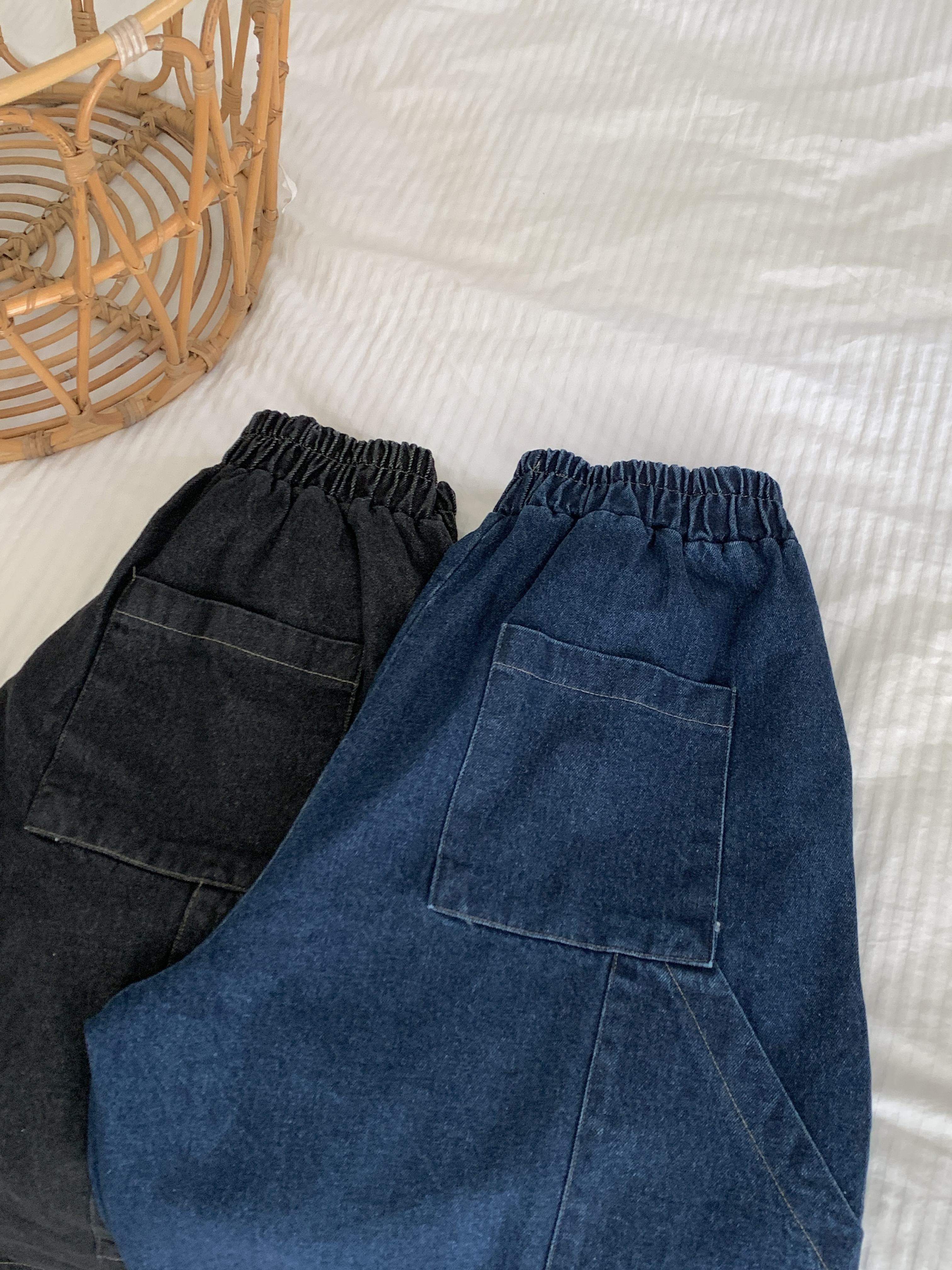 イージーハンマーループハーフワイドデニムパンツ | 詳細画像10