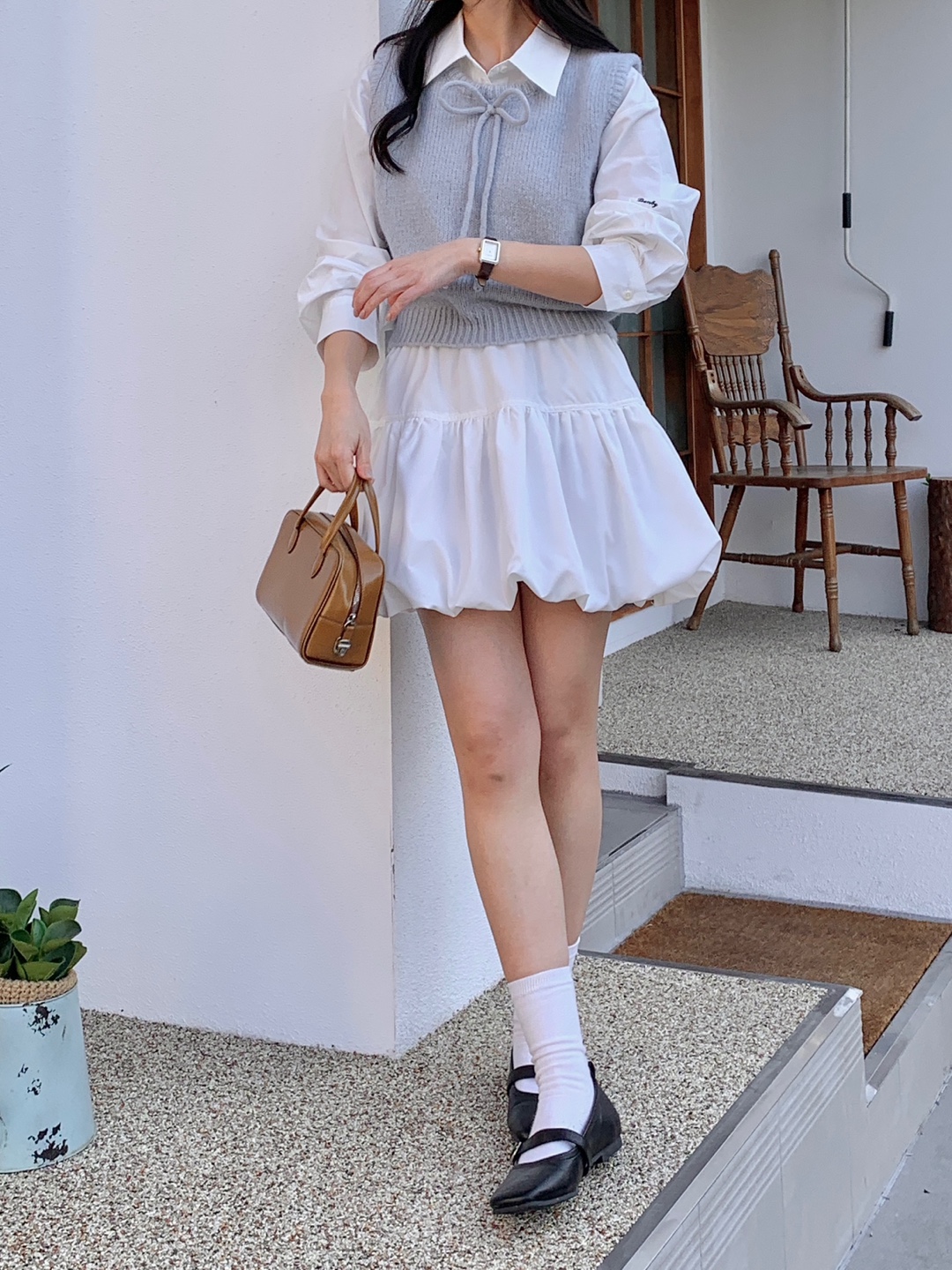 ギャザーバルーンミニスカート | 詳細画像9