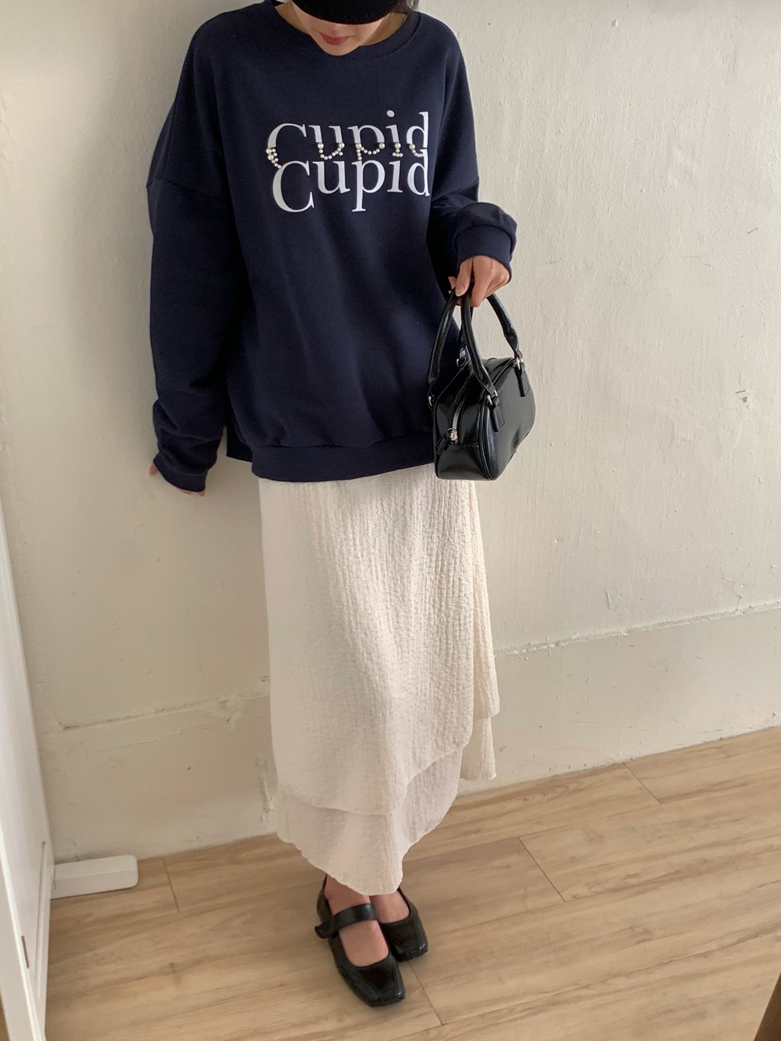 Cupidエコパールロゴボクシースウェット | 詳細画像2