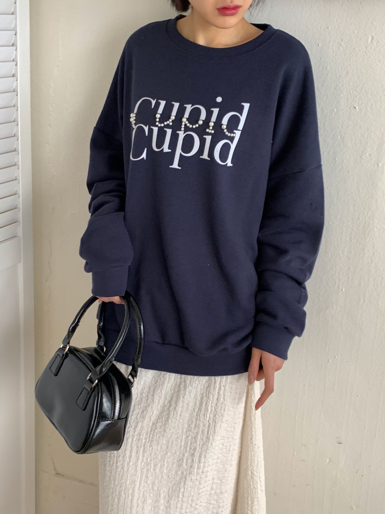 Cupidエコパールロゴボクシースウェット | 詳細画像9