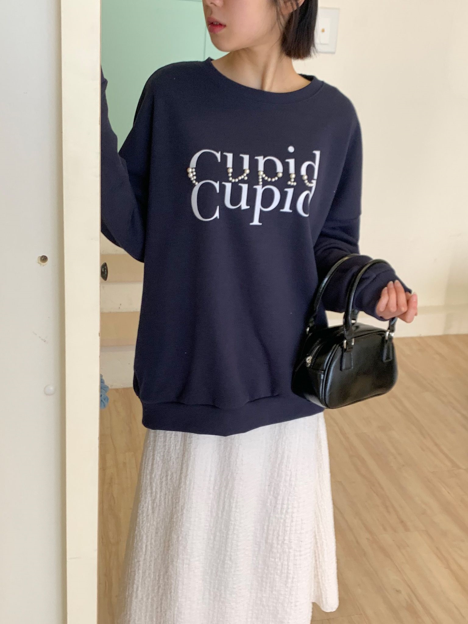 Cupidエコパールロゴボクシースウェット | 詳細画像10