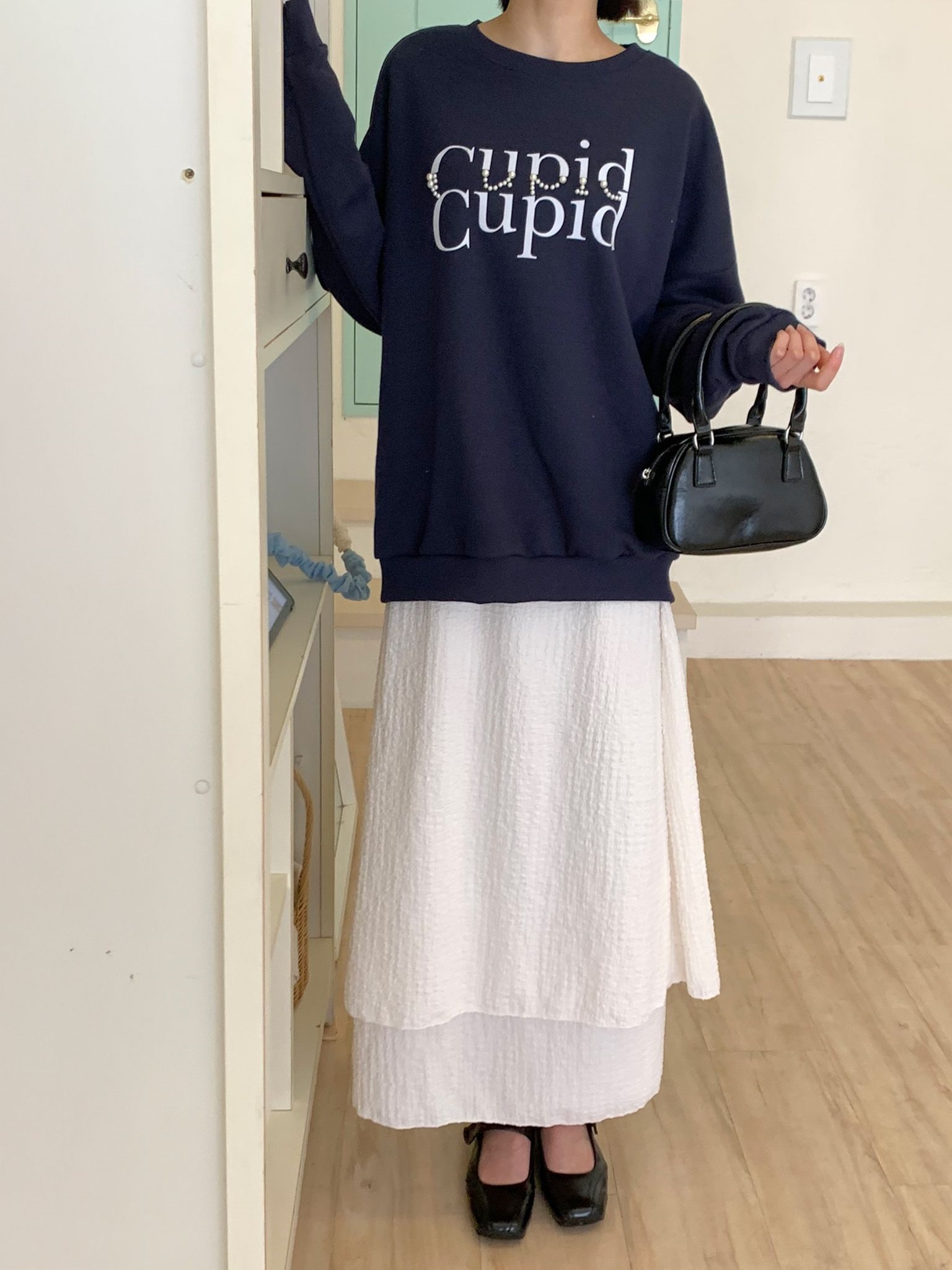 Cupidエコパールロゴボクシースウェット | 詳細画像12