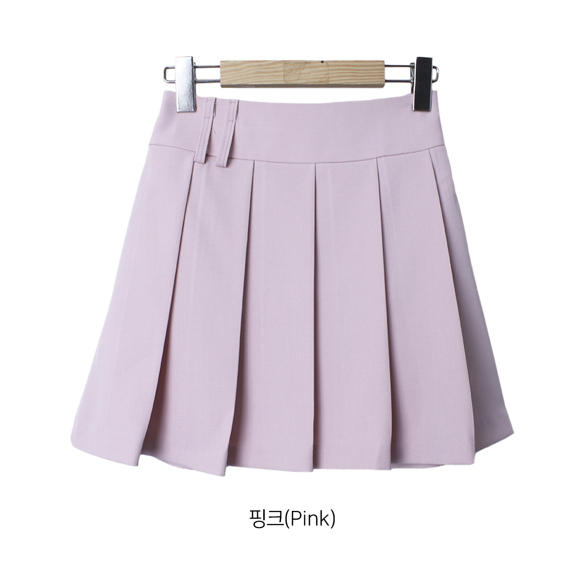 パンツ裏地プリーツバックゴムミニスカート | 詳細画像18