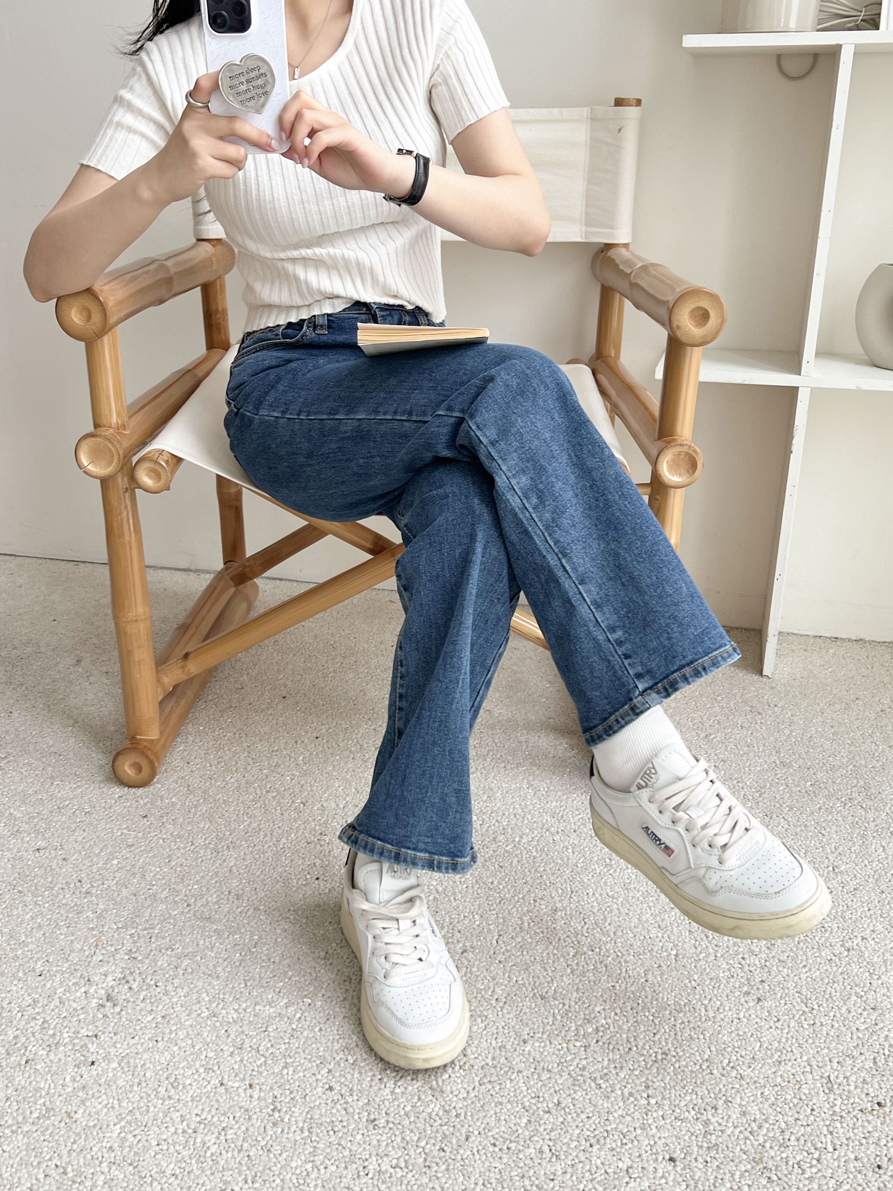 ベーシックストレートデニムパンツ | 詳細画像3