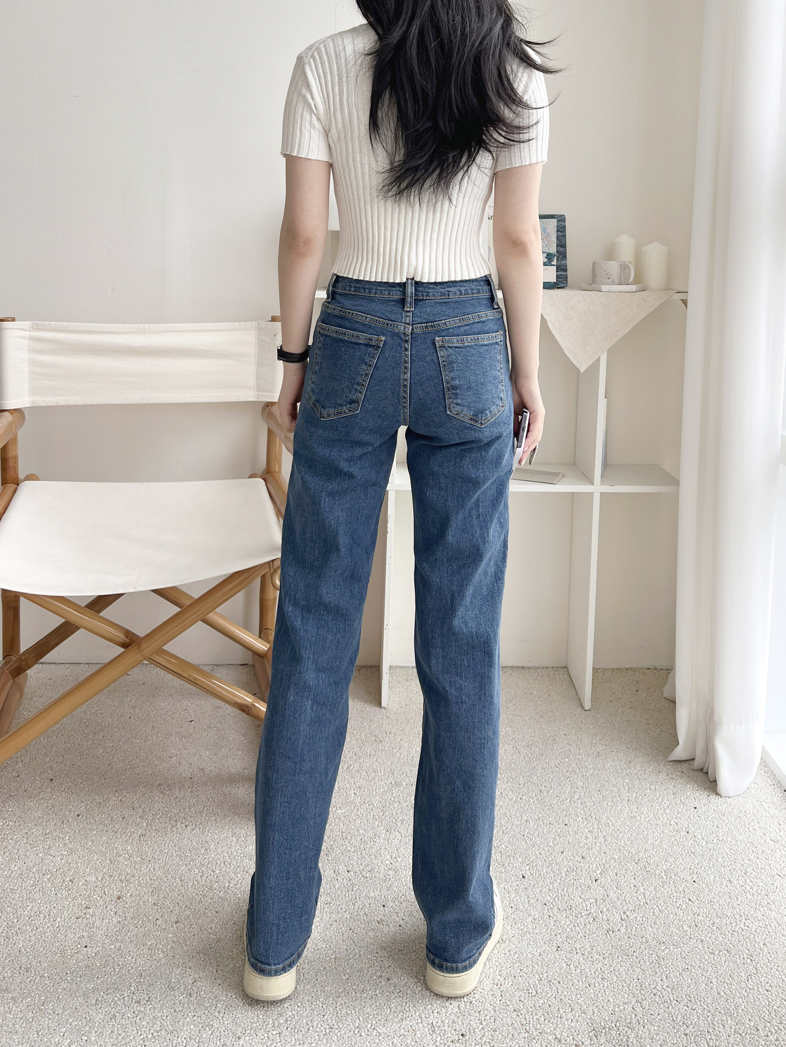 ベーシックストレートデニムパンツ | 詳細画像4