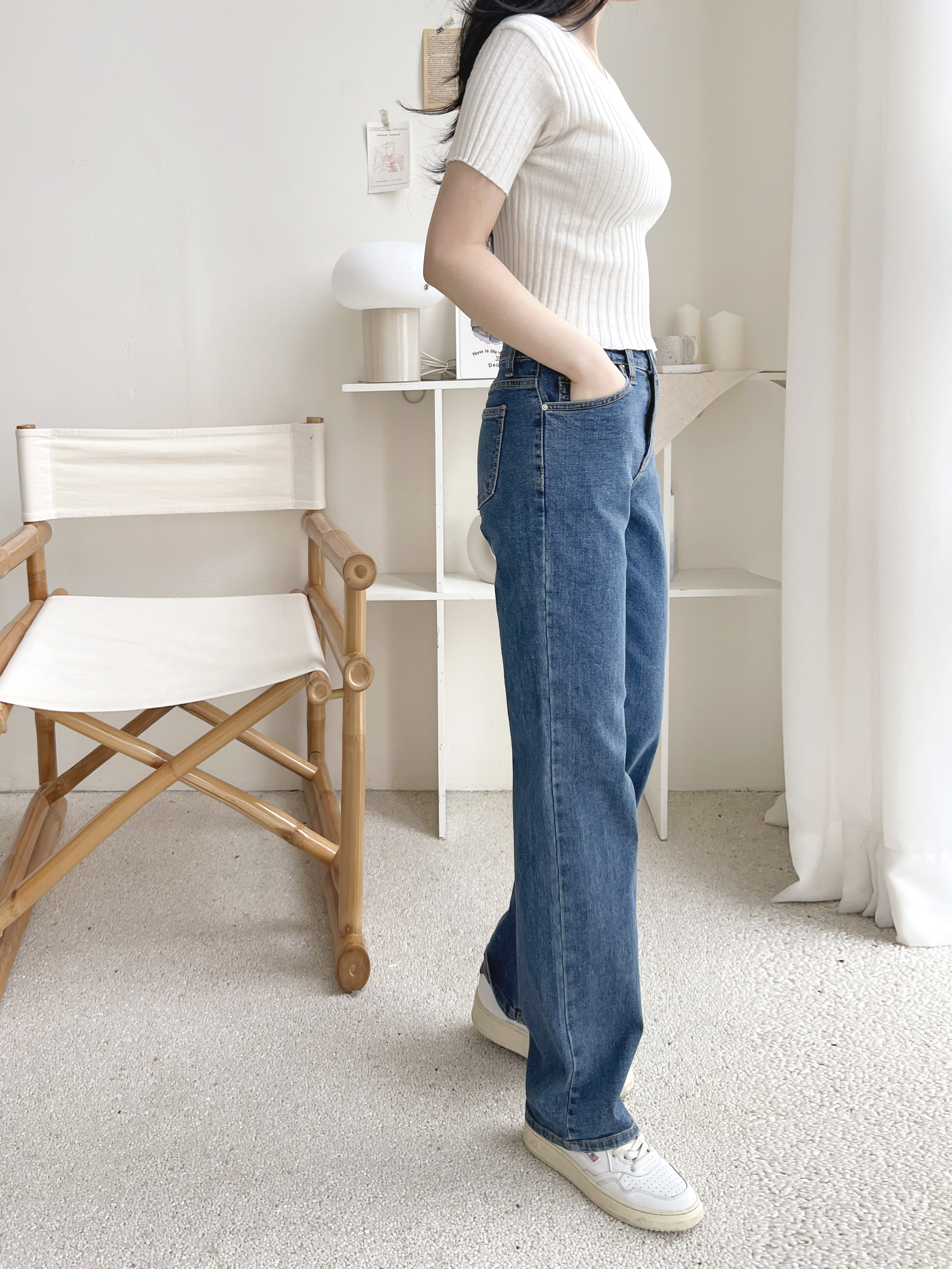 ベーシックストレートデニムパンツ | 詳細画像9