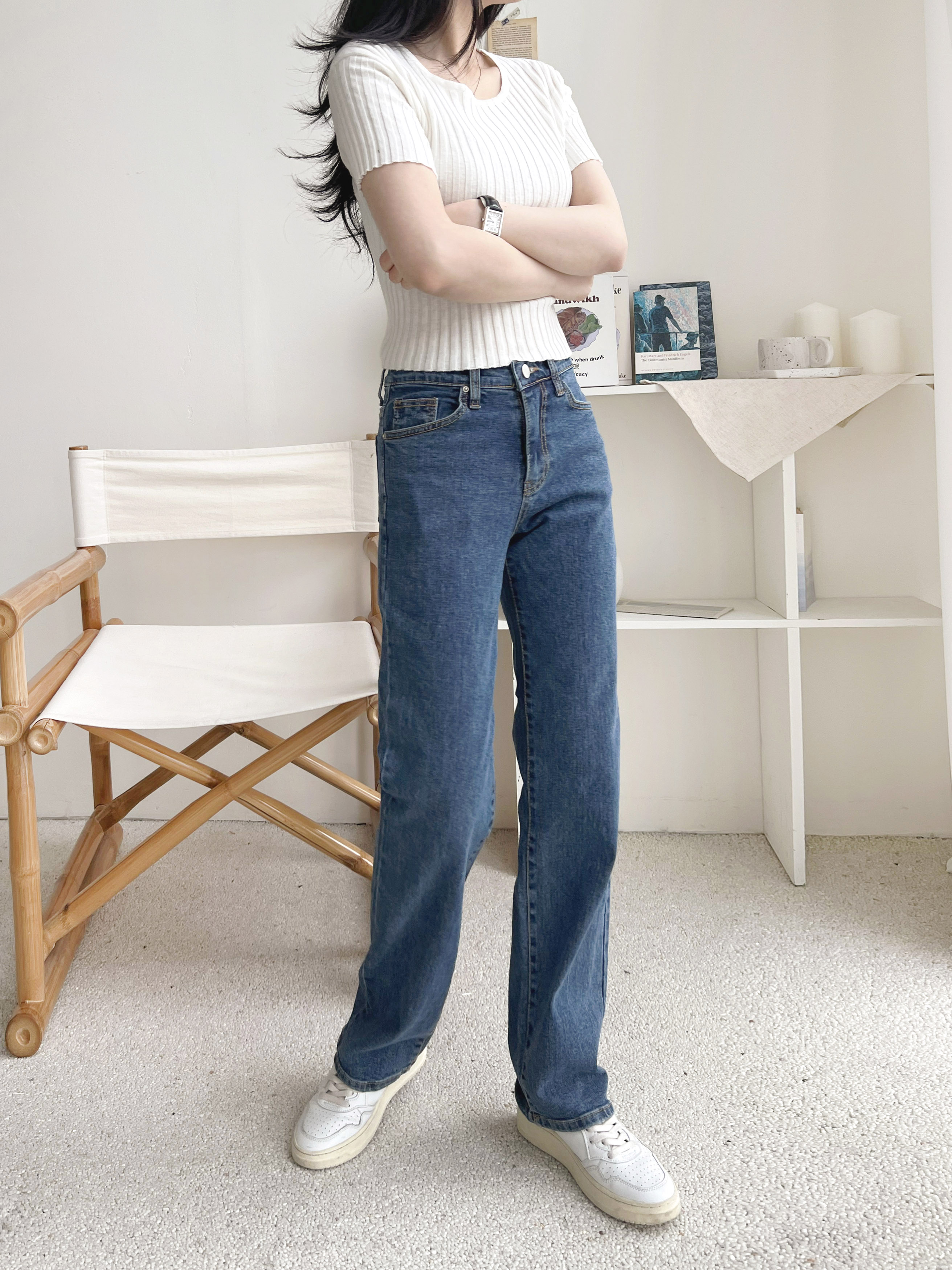 ベーシックストレートデニムパンツ | 詳細画像11