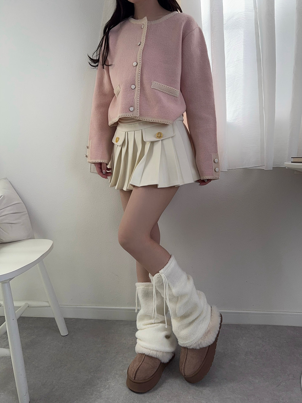 フラッププリーツミニスカート | 詳細画像5