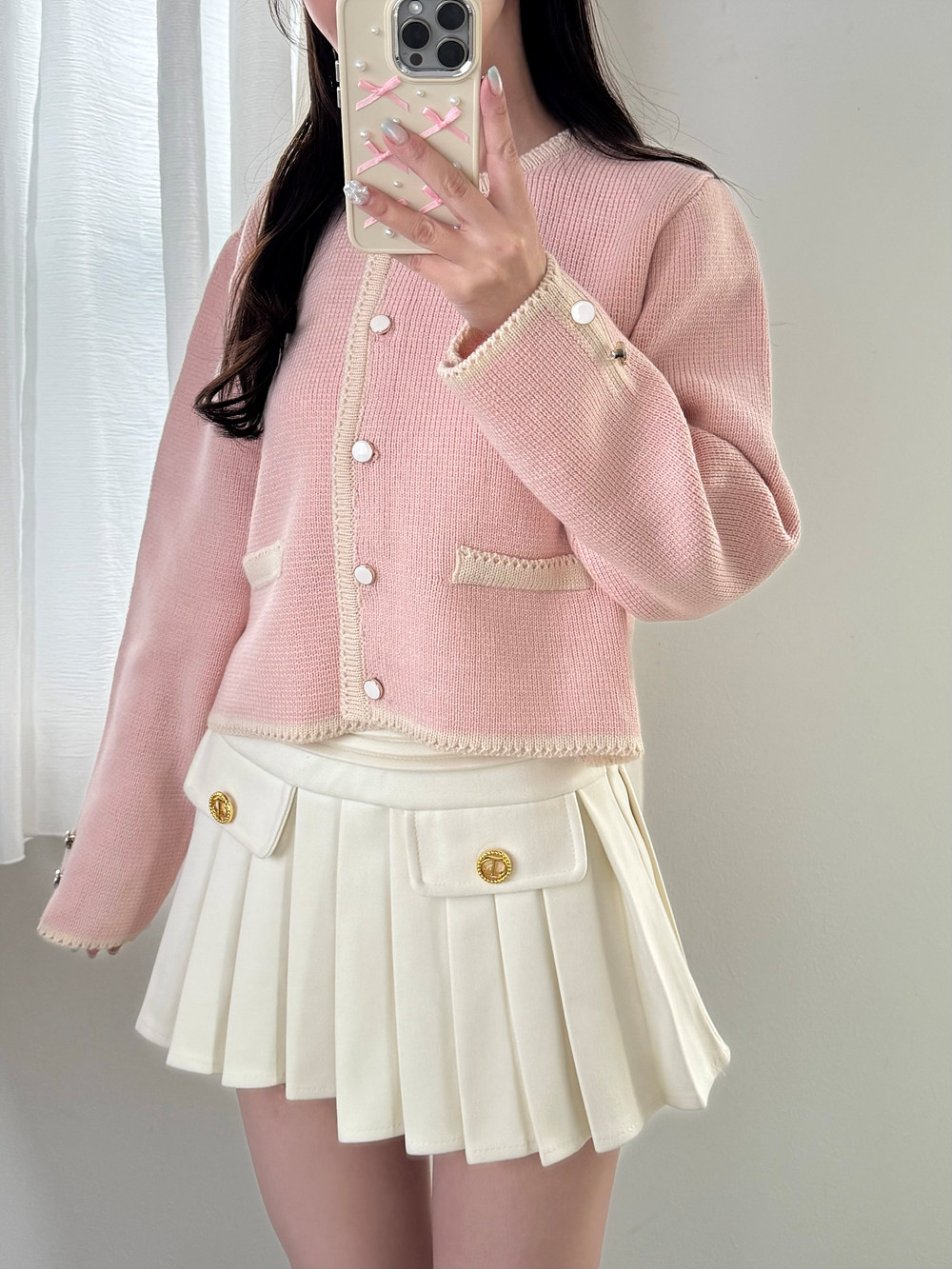 フラッププリーツミニスカート | 詳細画像9